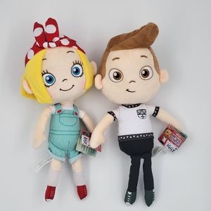 Ada Twist Scientist Plush Dolls ROSIE and IGGY . New
